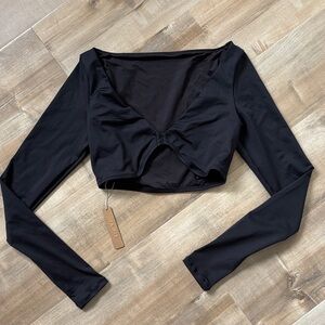 Skims Swim Crop Top